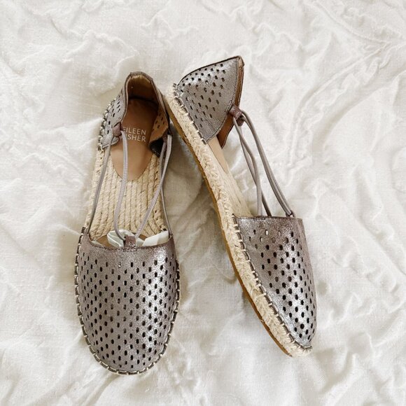 Eileen Fisher Lee 2 Espadrilles Size 8.5 New - Picture 5 of 7